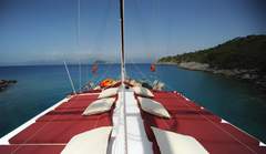 Segelboot Turkish Gulet 34m. Bild 6