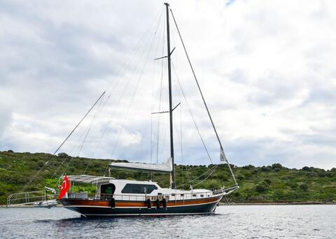 Segelboot 21 m Luxury Gulet with 3 cabins. Bild 1