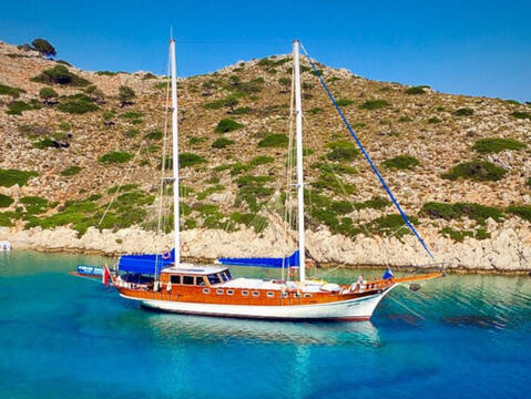 zeilboot Gulet Askim Deniz Afbeelding 1