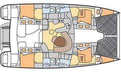 Segelboot Leopard 43 Bild 13